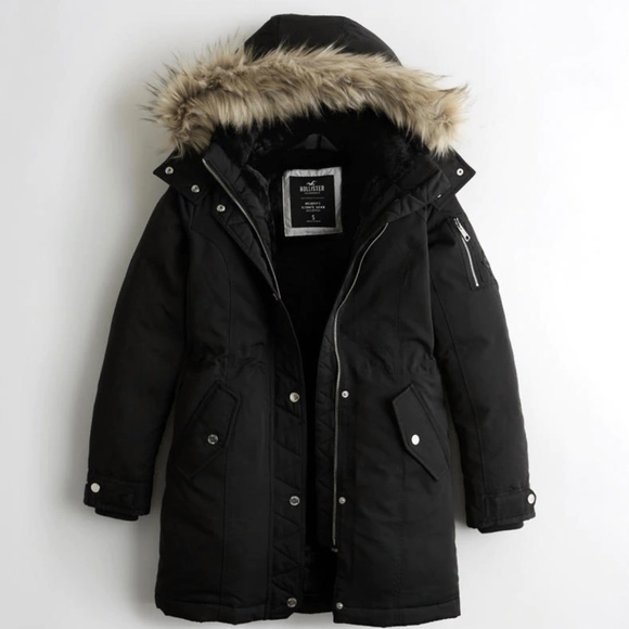 hollister down coat